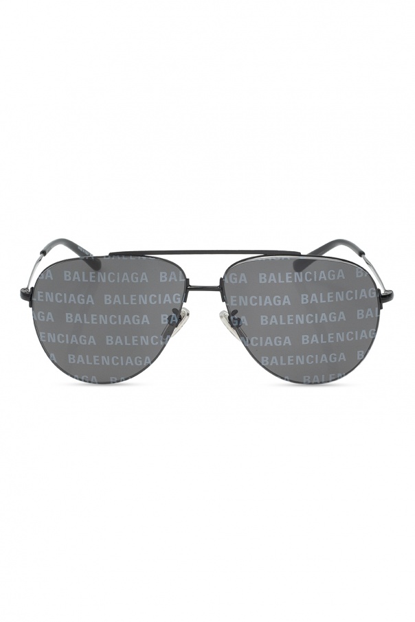 Balenciaga oliver peoples marble effect sunglasses item